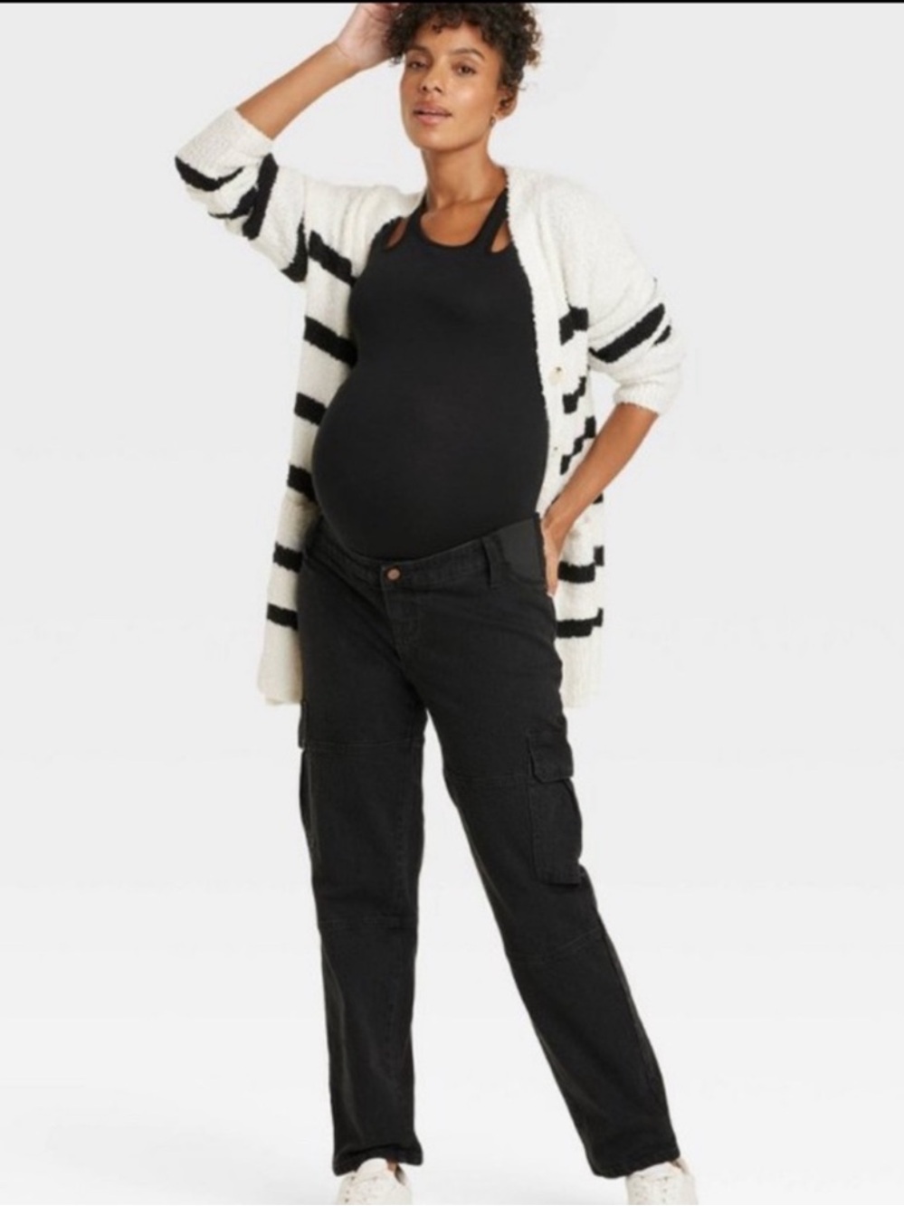 NWT Isabel & Ingrid 90’s Straight Maternity Jeans